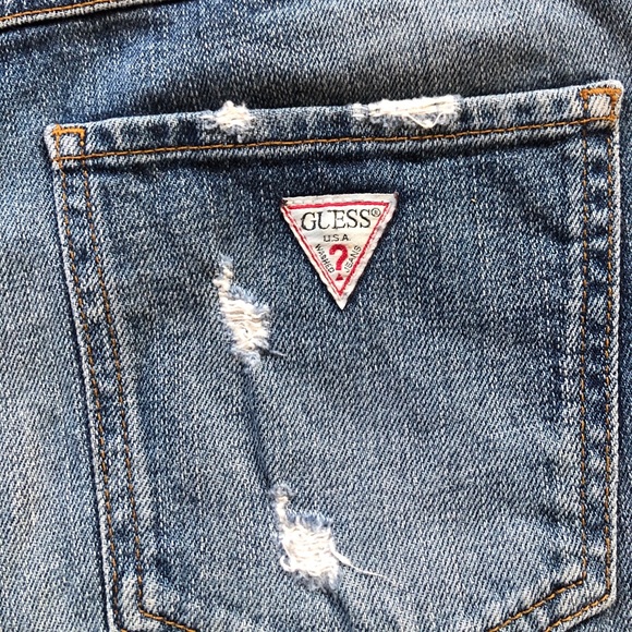 High waisted Guess Shorts size 27 - Picture 4 of 4